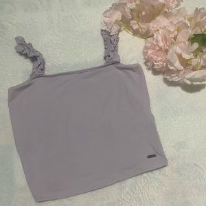 NEW Hollister Lavender Crop Top